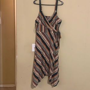 Sleeveless summer wrap dress by Good Luck Gem